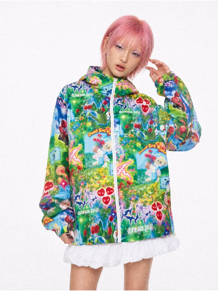 Teflon Dream Forest Print Jacket【s0000017850】