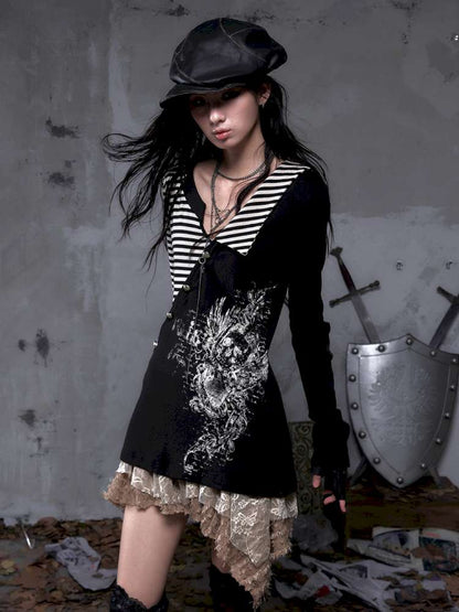 Five-Pointed Star Knit Base Top【s0000014655】