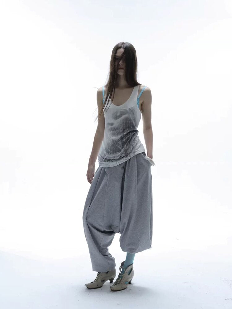 Retro Knitted Harem Leggings【s0000016573】