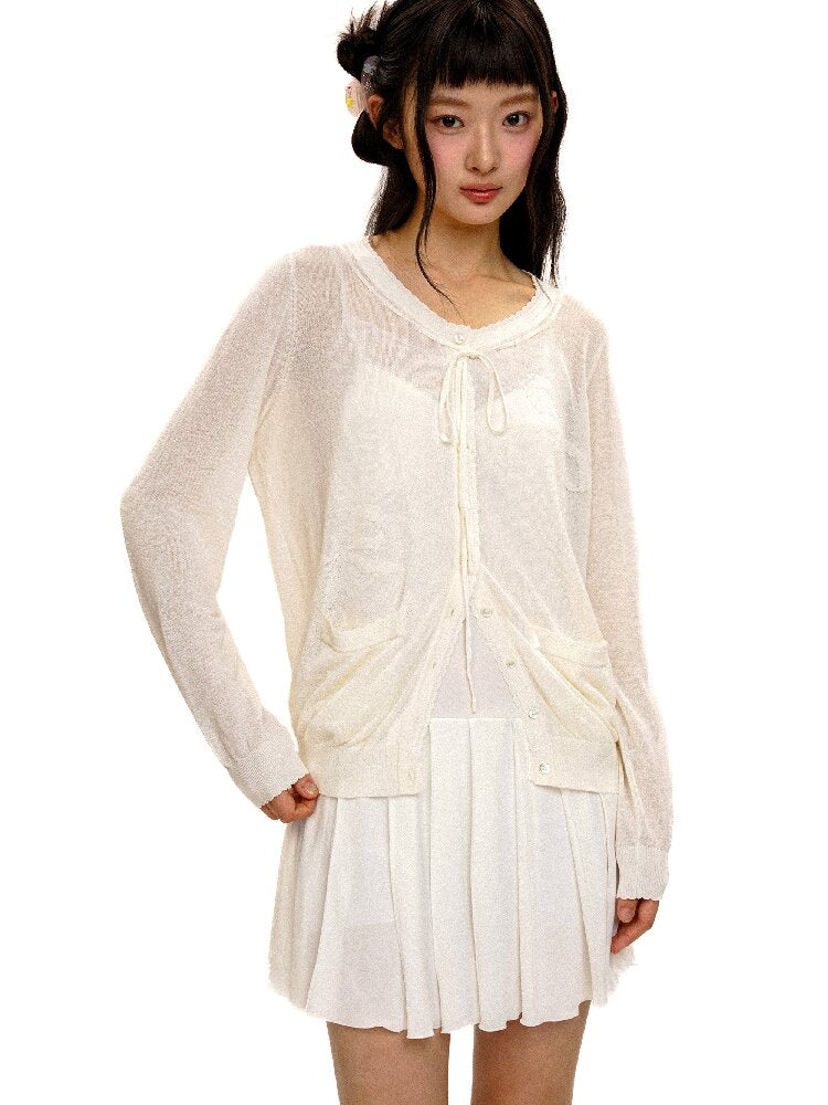 Embroidered Lace Strap Dress【s0000017446】
