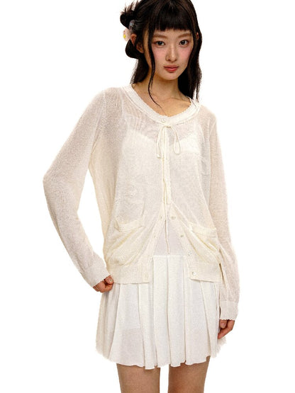 Embroidered Lace Strap Dress【s0000017446】