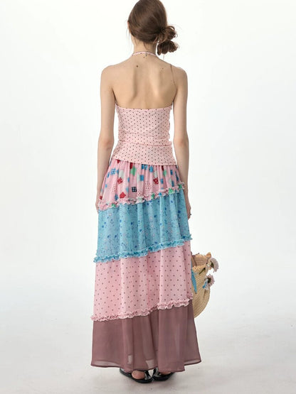 Polka Dot Milk Candy Camisole【s0000017259】