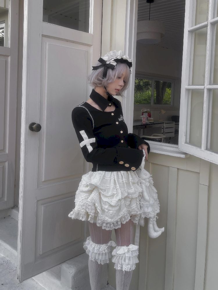 Cinching Short Cardigan T-Shir【s0000011343】