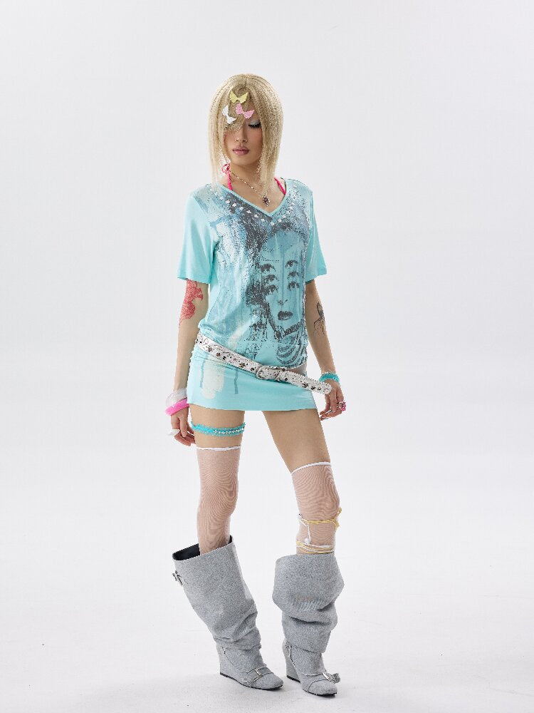 Double Wear Stretch Knitwear Dress【s0000017634】