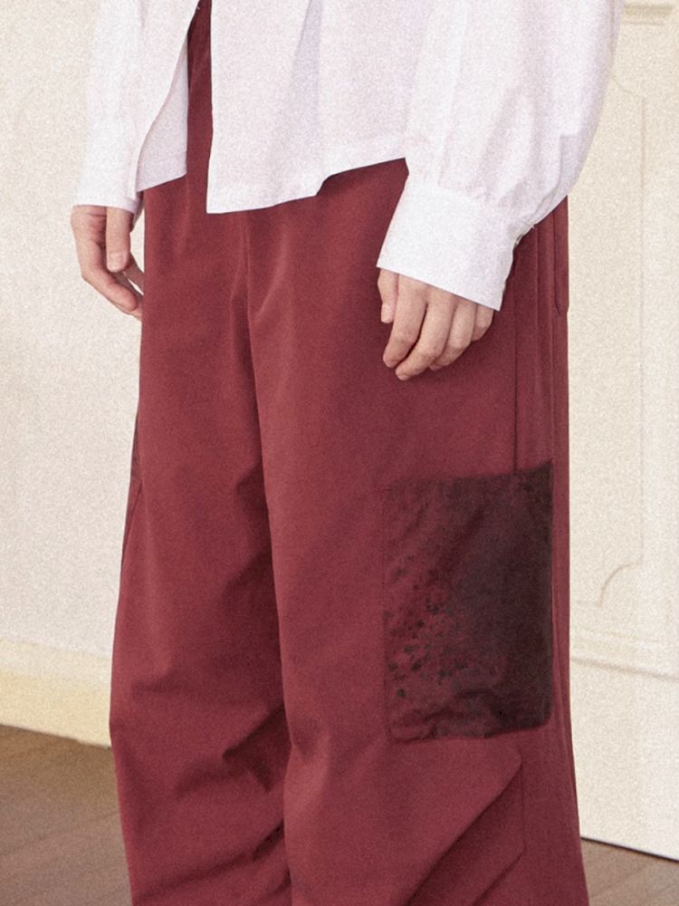 High Waisted Straight Leg Pants【s0000012270】