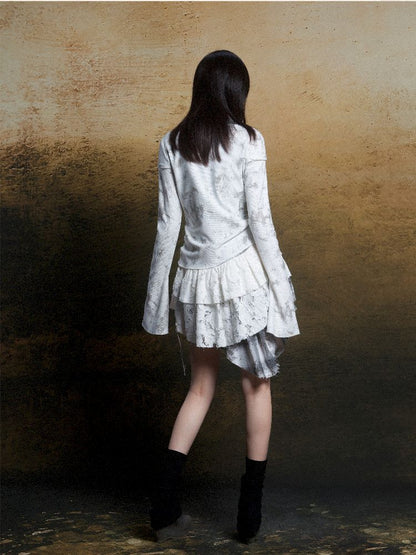 Plaid Colorblocking Splicing Dress【s0000011816】