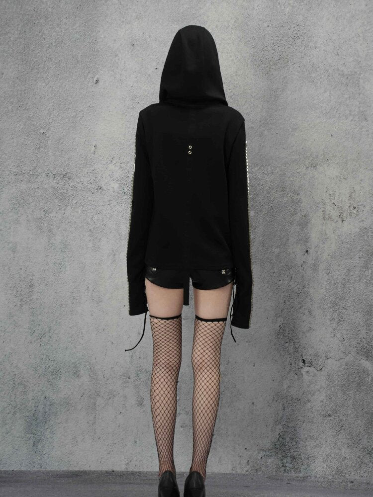 Rivet Radiation Print Cardigan【s0000016944】