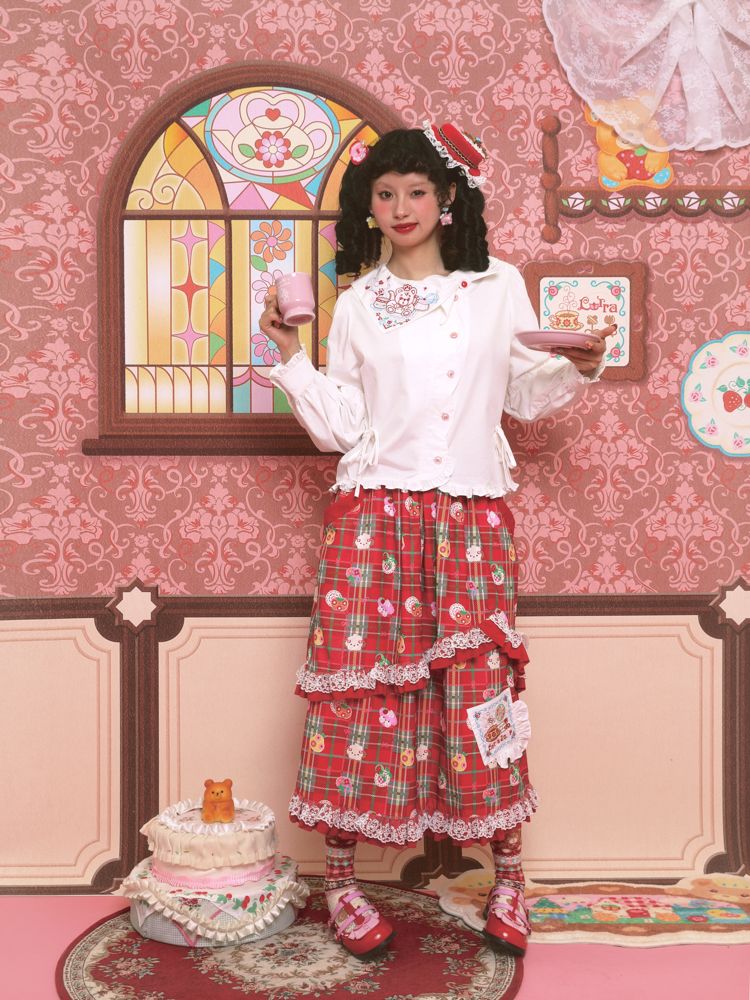 Vintage Versatile Shirt Blouse【s0000011172】