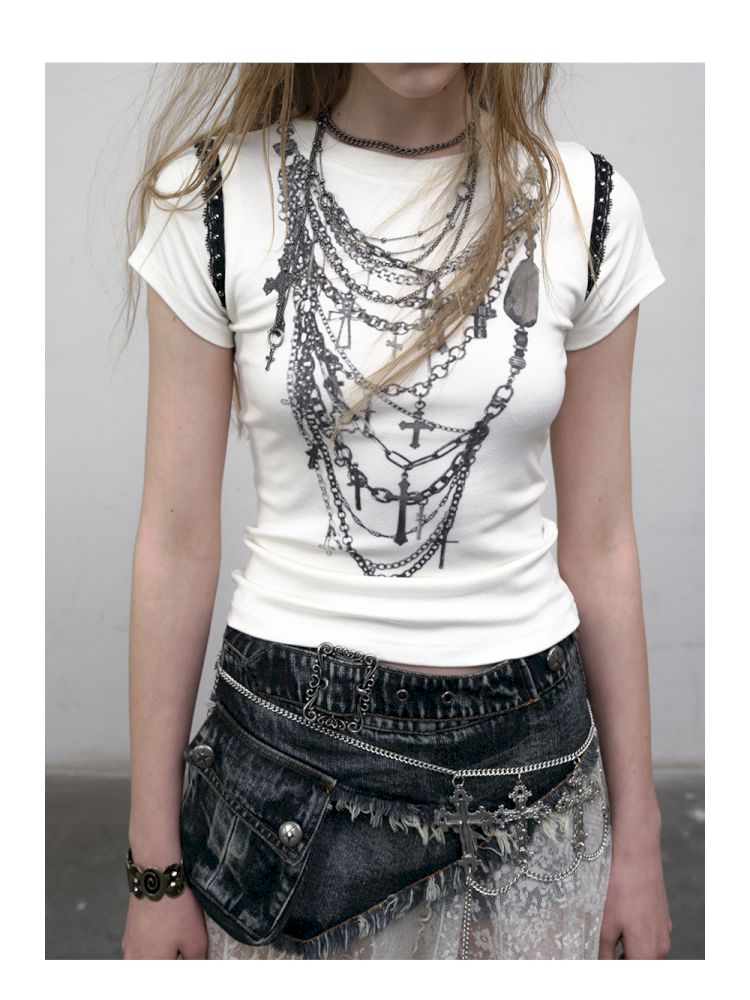 Two Wear Short Sleeve T-Shirt【s0000012619】