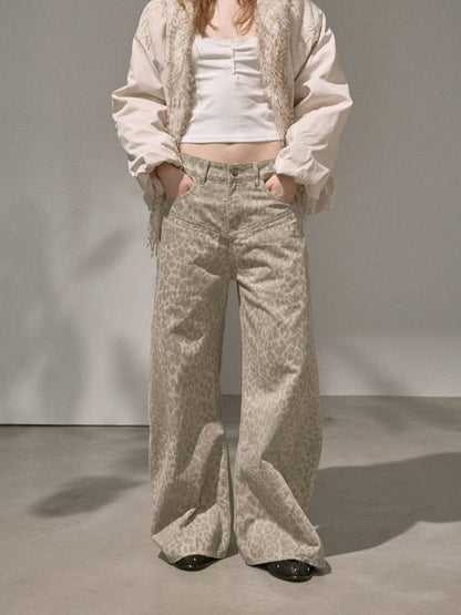 Straight-Leg Wide-Leg Jeans【s0000014389】