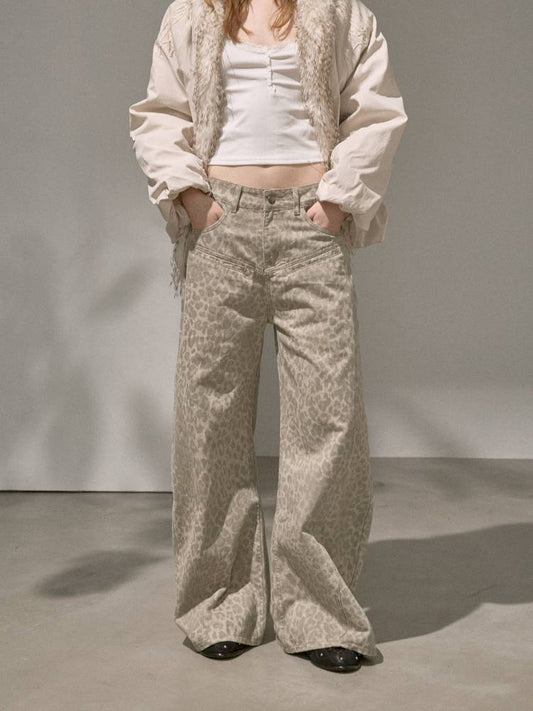 Straight-Leg Wide-Leg Jeans【s0000014389】