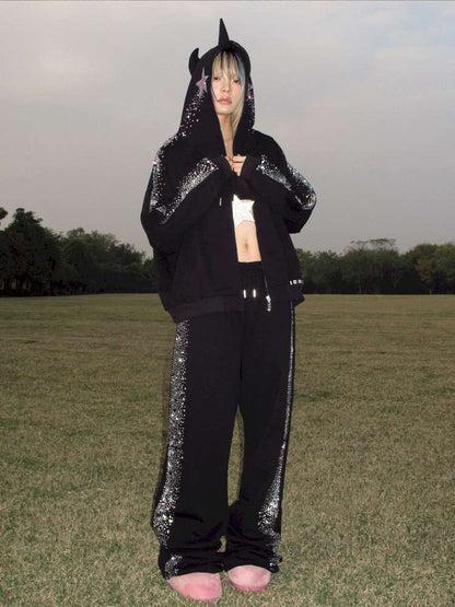 Horse Crying Unicorn Sweatshirt【s0000015384】