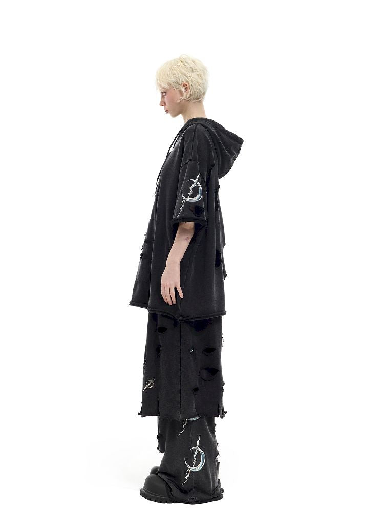Electric Moon Sweatshirt【s0000012064】