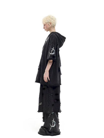 Electric Moon Sweatshirt【s0000012064】