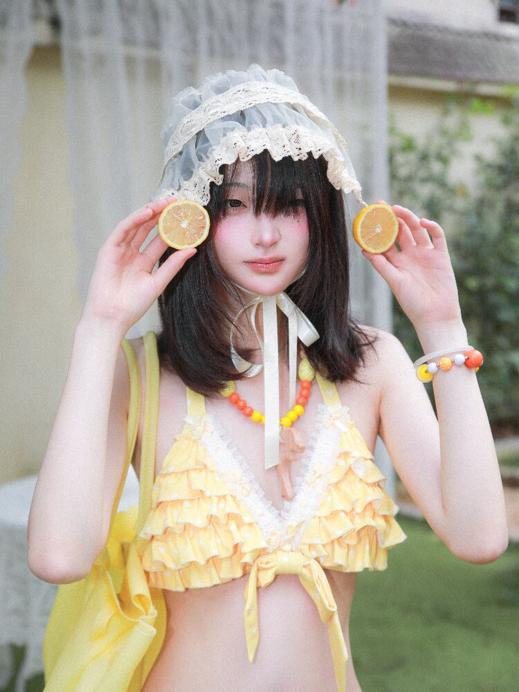 Heart-Shaped Polka Dot Bikini【s0000017521】