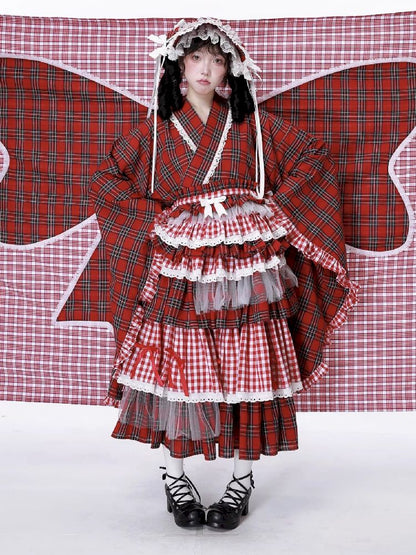 Modified Kimono Skirt【s0000012190】