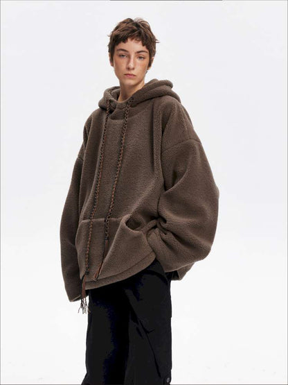 Drawstring Loose Hooded Jacket【s0000015060】