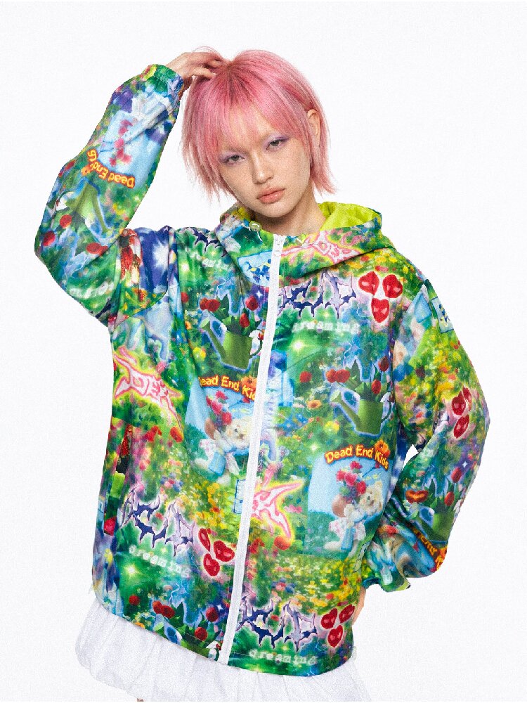 Teflon Dream Forest Print Jacket【s0000017850】