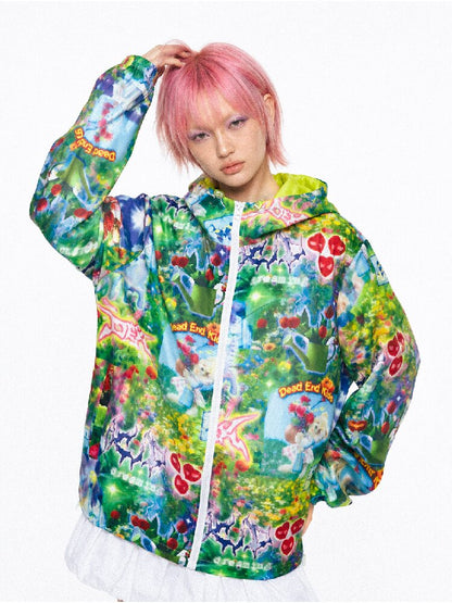 Teflon Dream Forest Print Jacket【s0000017850】
