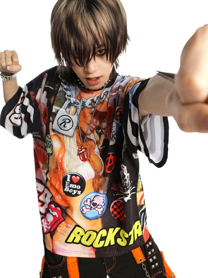 Punk Rock Band Subculture T-shirt【s0000015892】