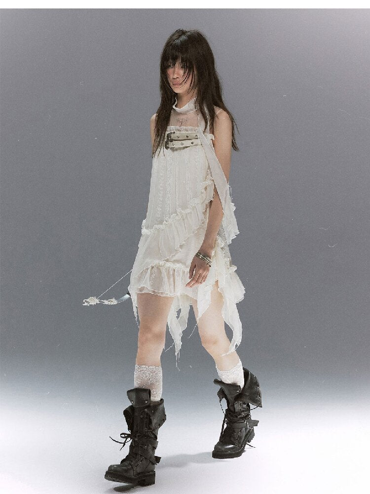 Lace Armor Embroidered Sundress【s0000017043】