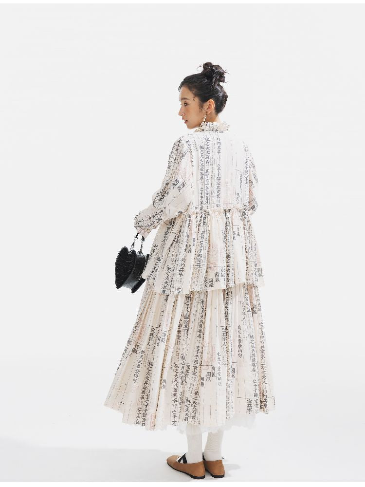 Loose Lace Long Dress【s0000011318】