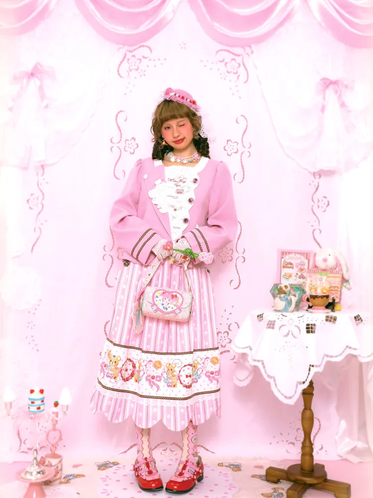 Patchwork Embroidered Tea Break Blazer【s0000014160】