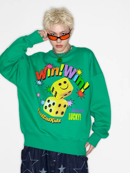 Smiley Dice American Tide Sweatshirt [S0000010264]