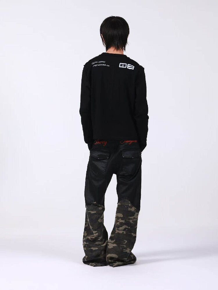 Slogan Cotton Linen Long Sleeves【s0000018193】