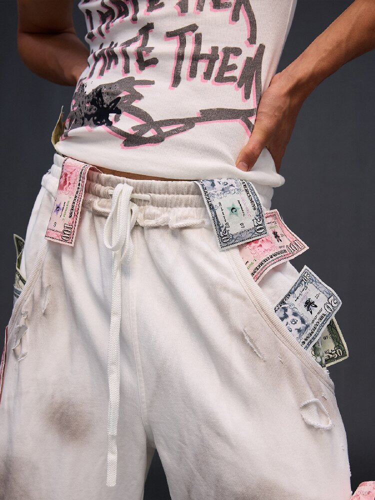 Distressed Sweatpants【s0000017488】