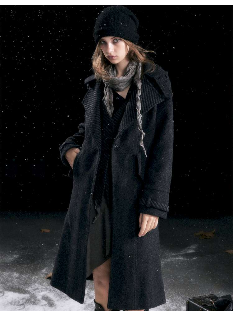 Court Knight Vest Tweed Coat【s0000014670】