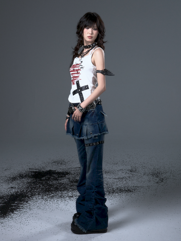 Slim thin top camisole undershirt【s0000012340】