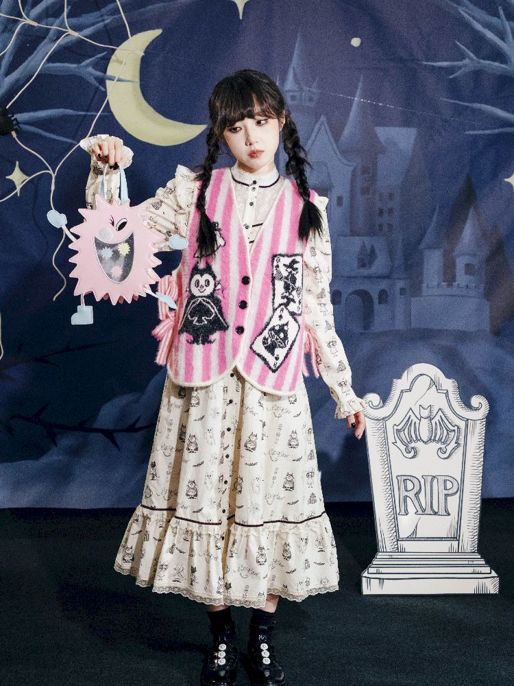 Magic Mink Knitted Vest【s0000011563】