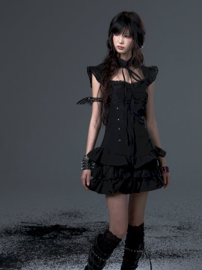 Puffy Cake Cheongsam Dress【s0000012444】