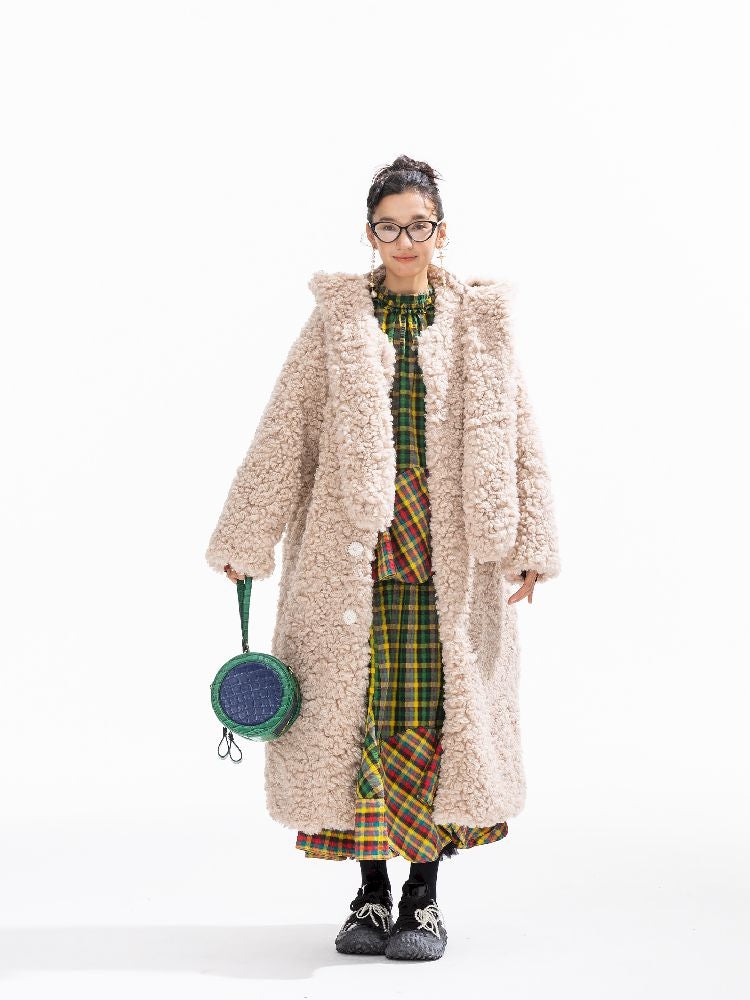 Hooded Cotton Clip Long Loose Jacket【s0000011311】