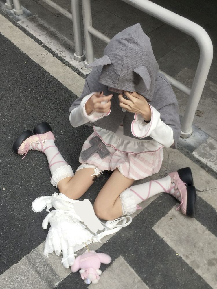 Cat Ears Hooded Short Coat Poncho【s0000011845】