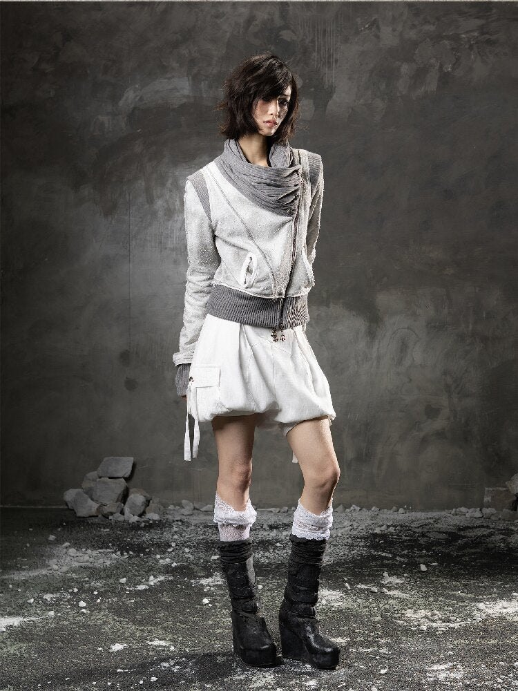Stacked Collar Sweatshirt Jacket【s0000015952】