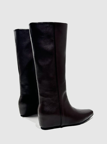 Retro Square Toe Knight Boots【s0000015722】