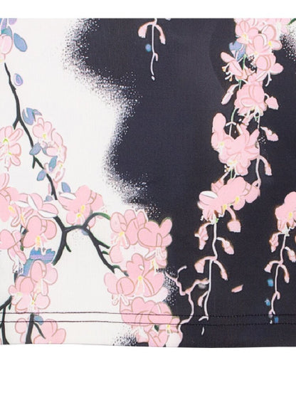 Retro Dream Sakura Floral Skirt【s0000018056】