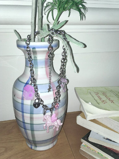 Quirky Unicorn Little House Jewelry【s0000017481】