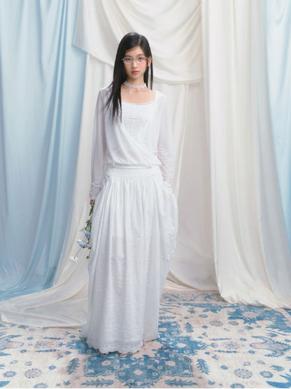 High-Waisted Half-Length Skirt【s0000012154】