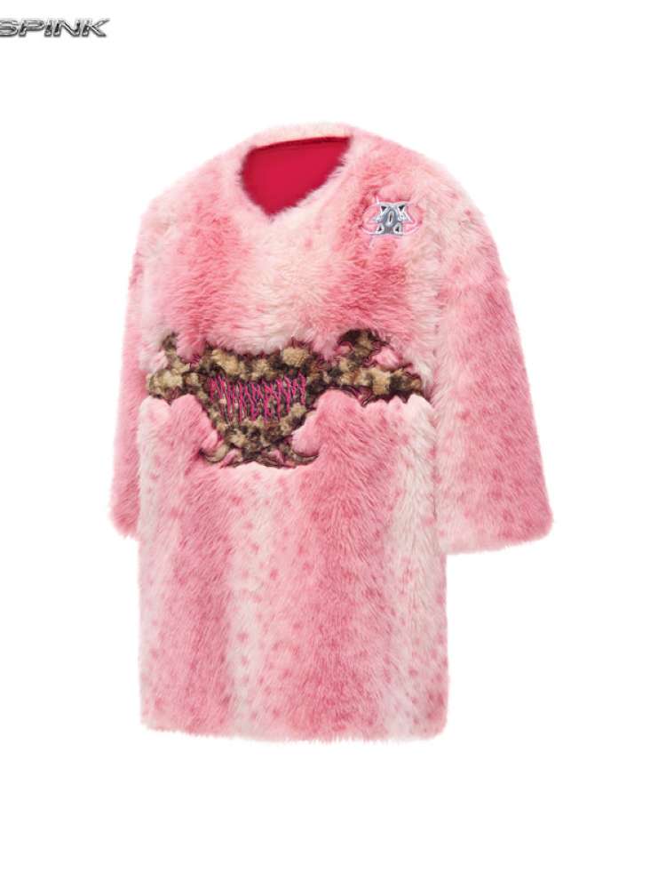 Thorn Leopard Embroidered Fur【s0000015128】