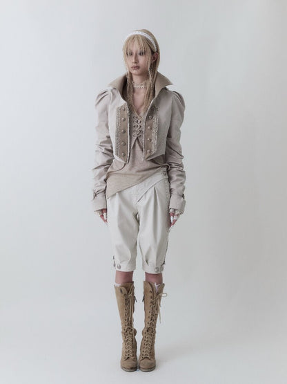 Noble Knightly Leather Breeches【s0000017975】