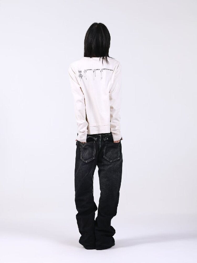 Cotton Linen Bone Apricot Long Sleeve【s0000018192】