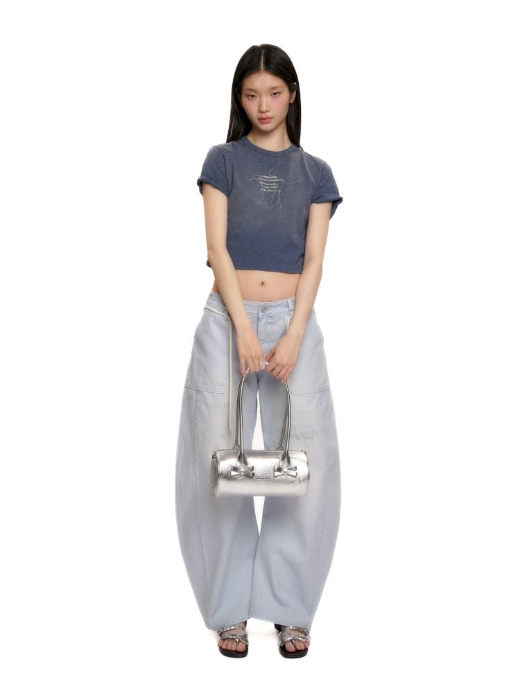 Multi-back design round barrel bag【s0000012563】