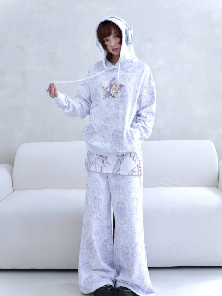 Angel Fake Two Sweatpants【s0000014440】