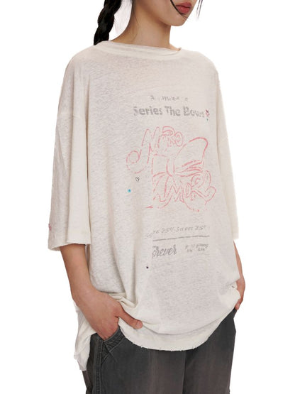 Casual Short Sleeve T-shirt【s0000012500】