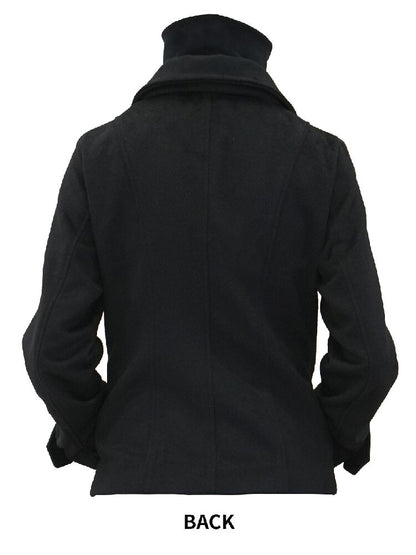 Vintage Cross Print Rivet Jacket【s0000018073】