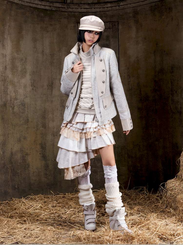 Knightly Punk Vintage Jacket Top【s0000015090】