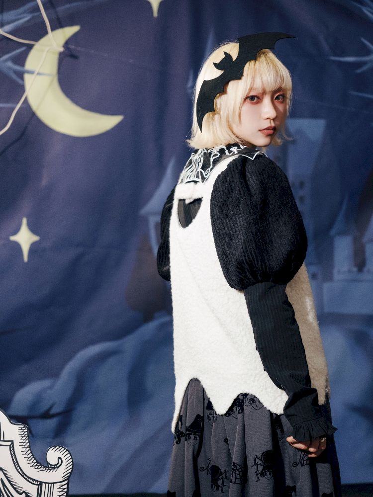 Ghost Ghostface Cutout Vest【s0000011562】
